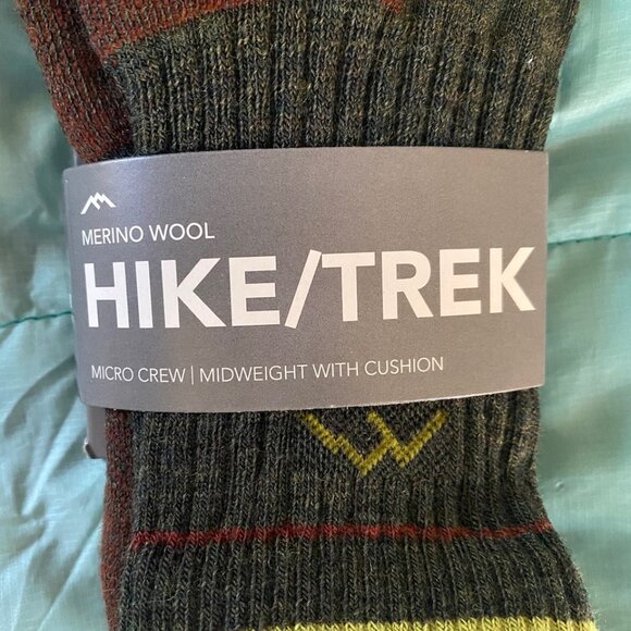 Darn Tough Hiker MERINO WOOL HIKE/TREK Sock, Women's Size Small - Picture 7 of 10